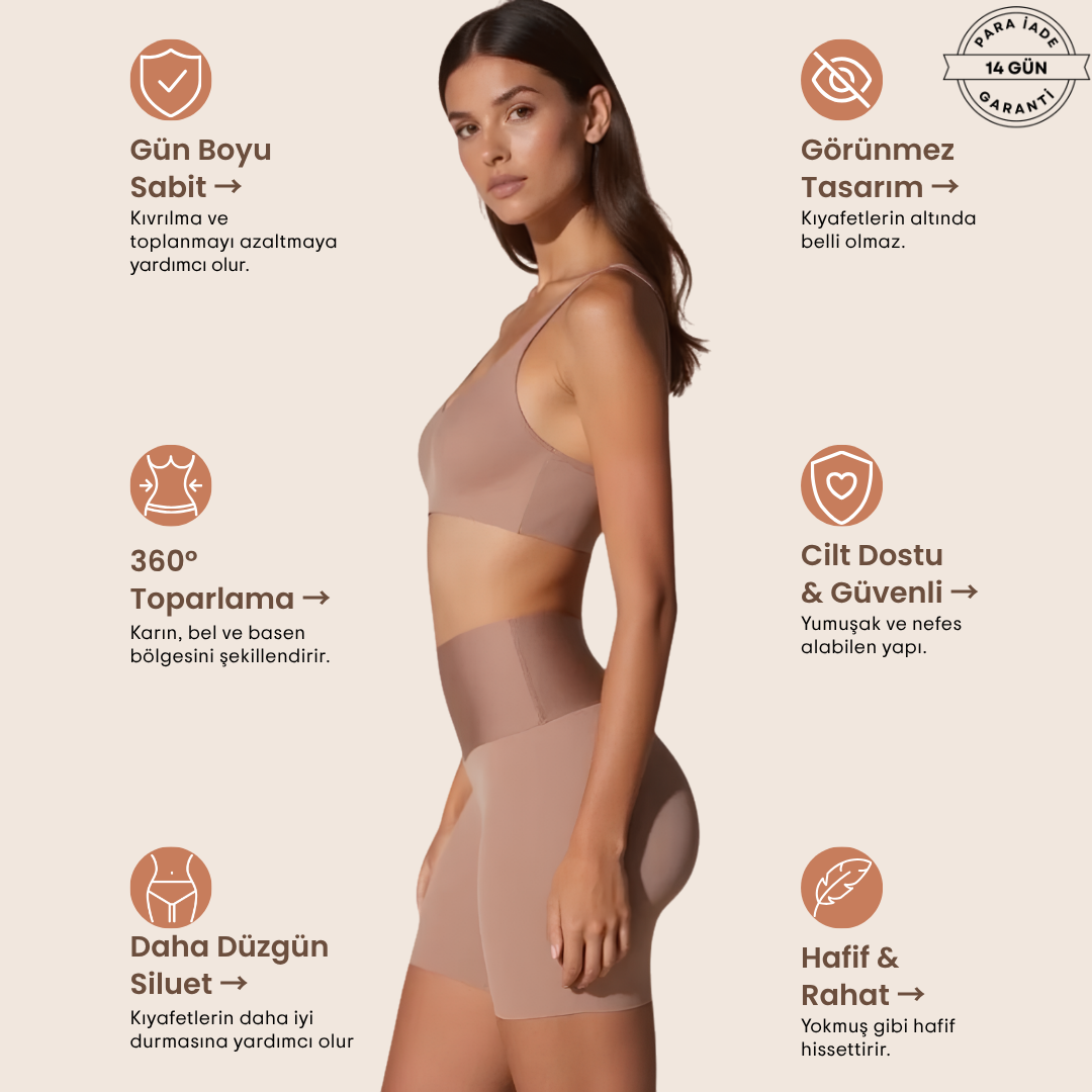 Shaperina™ | Şekillendirici Şort Korse