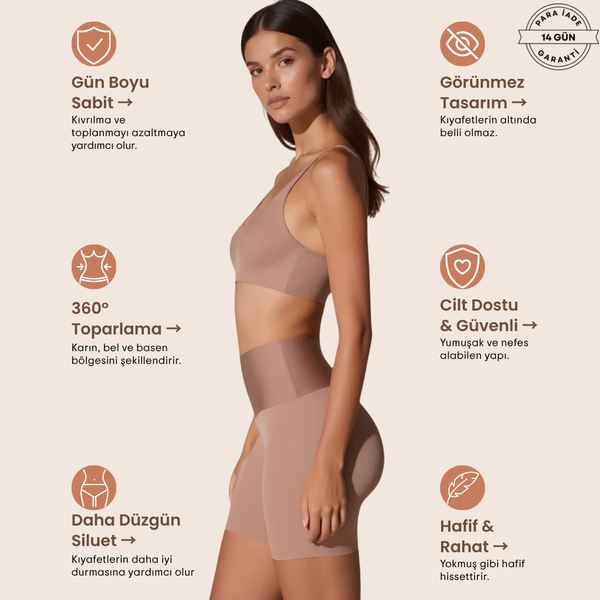 Shaperina™ | Şekillendirici Şort Korse